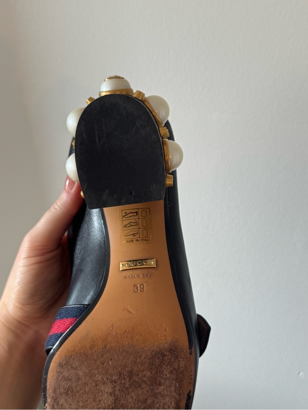 Gucci Black Leather Heels - Picture 11 of 12